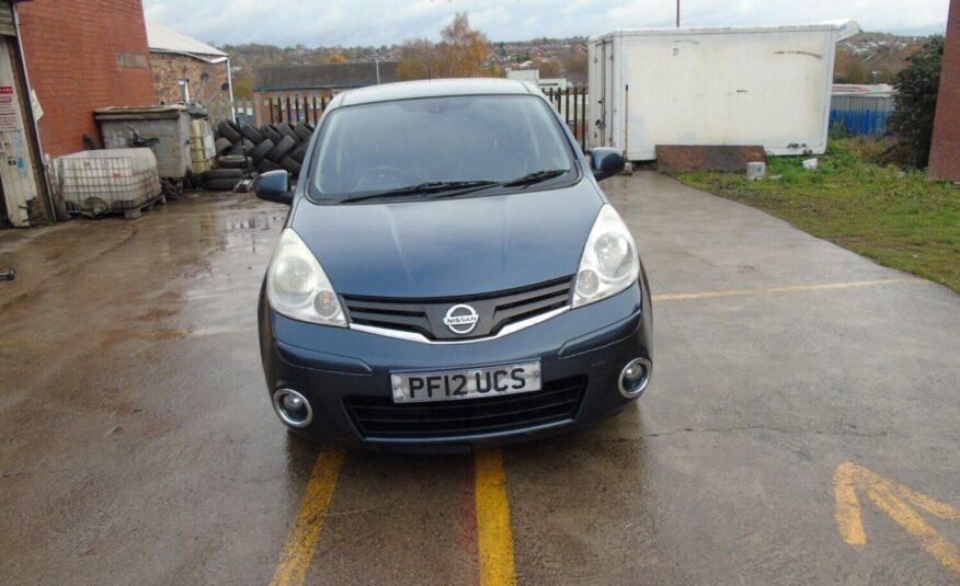 2012 Nissan Note 1.6 N-Tec+ 5dr Auto MPV Petrol Automatic