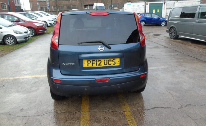 2012 Nissan Note 1.6 N-Tec+ 5dr Auto MPV Petrol Automatic