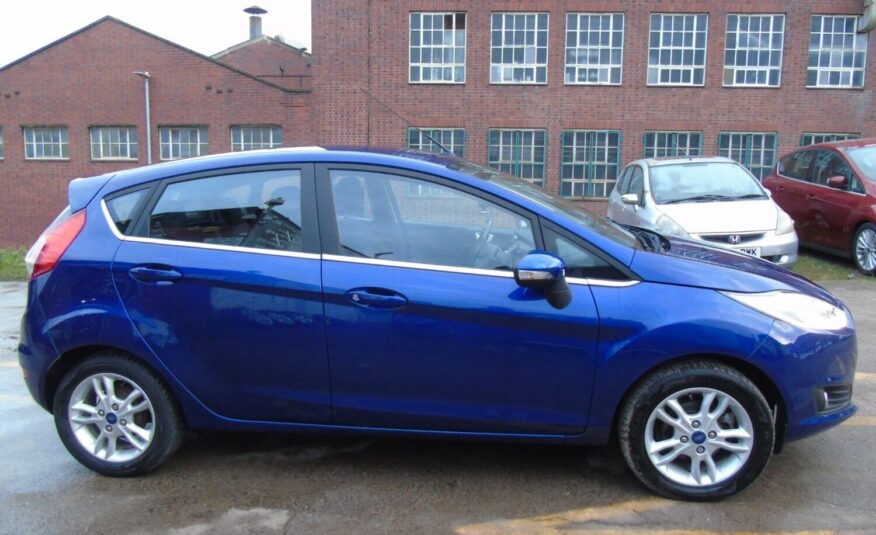 2017 Ford Fiesta 1.0 EcoBoost Zetec 5dr HATCHBACK Petrol Manual