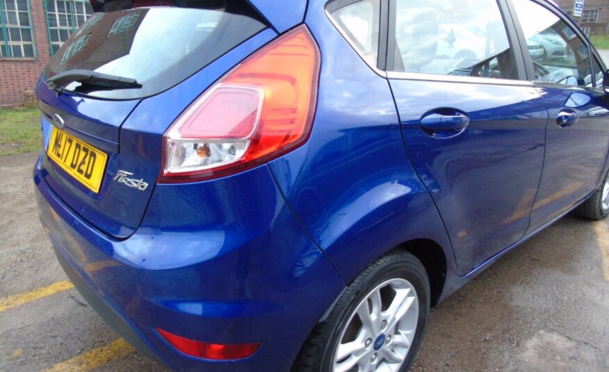 2017 Ford Fiesta 1.0 EcoBoost Zetec 5dr HATCHBACK Petrol Manual