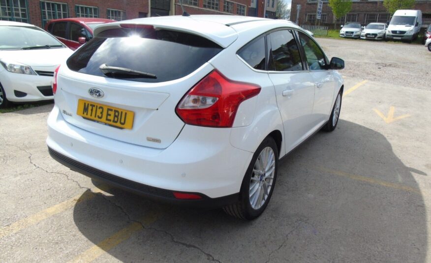 2013 Ford Focus 1.0 EcoBoost Zetec 5dr HATCHBACK Petrol Manual