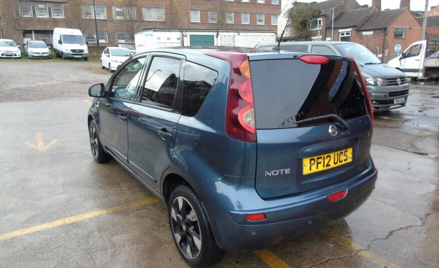 2012 Nissan Note 1.6 N-Tec+ 5dr Auto MPV Petrol Automatic