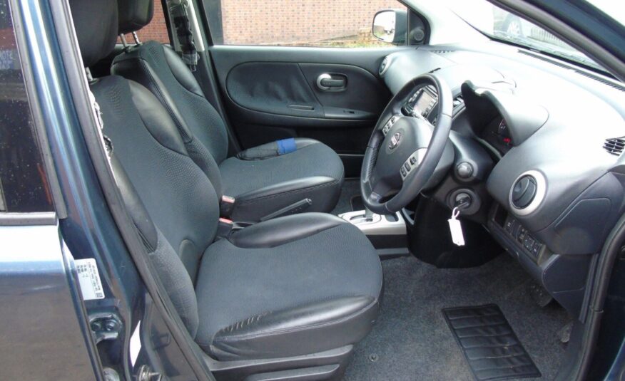 2012 Nissan Note 1.6 N-Tec+ 5dr Auto MPV Petrol Automatic