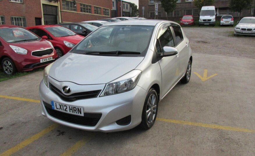 2012 Toyota Vitz 1.0 VVT-i TR vitz /yaris automatic 5dr Hatchback Petrol Automatic